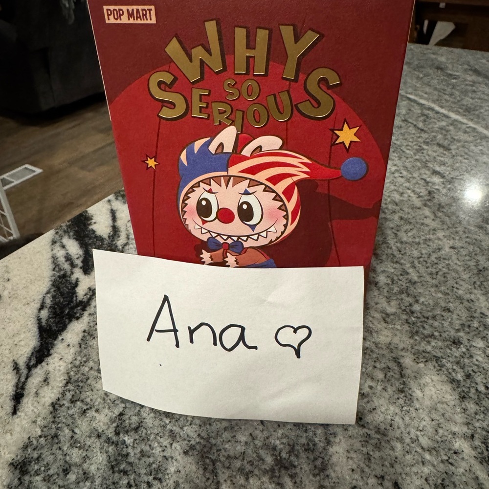 Pop Mart 'Why So Serious' Red Collectible